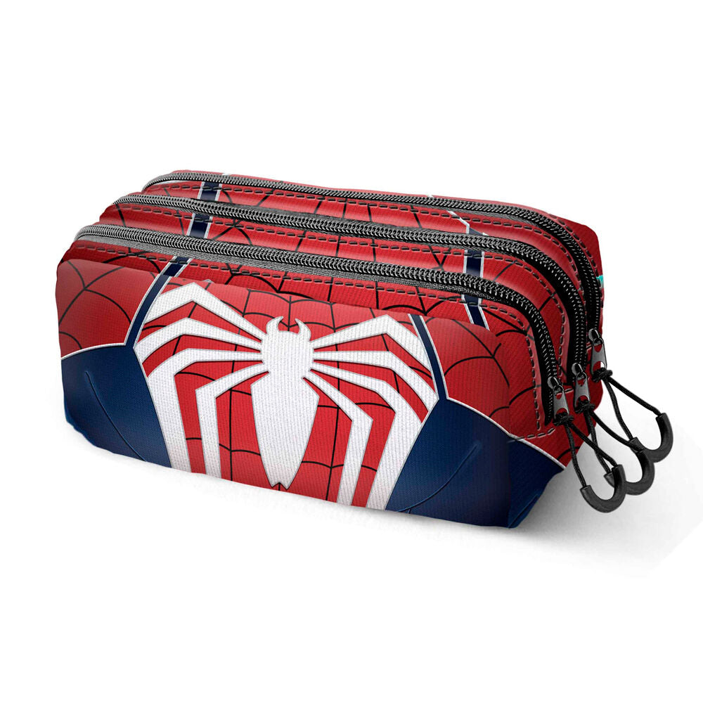 Estojo Triplo Spiderman Marvel