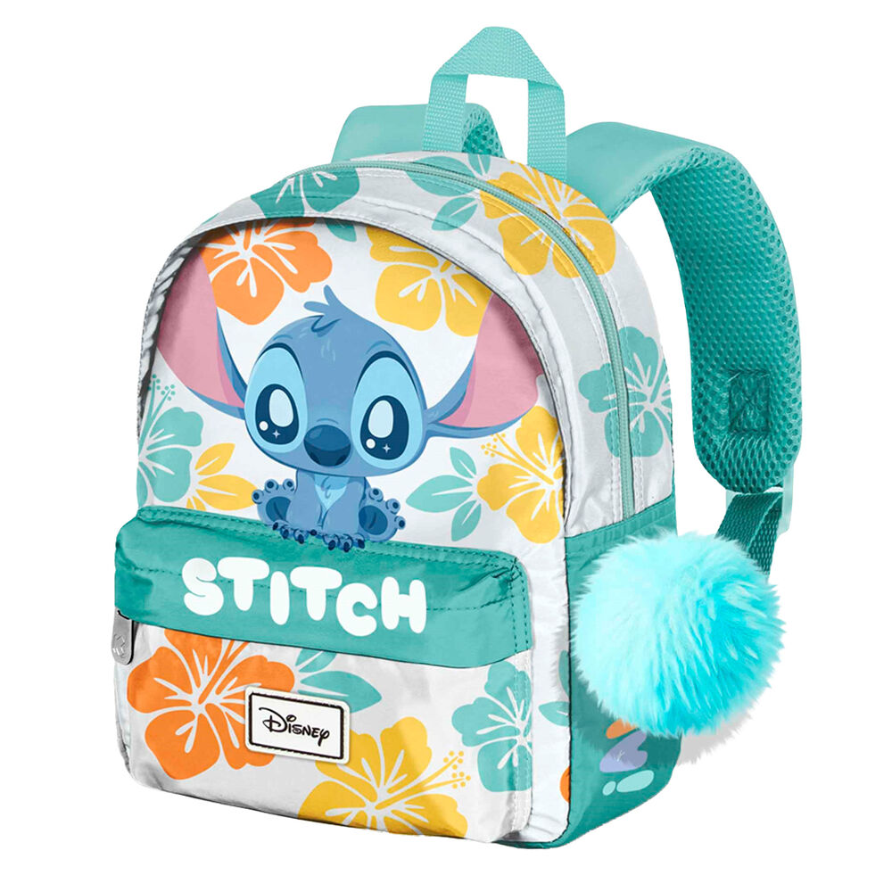 Mochila Creche Stitch Disney 27cm
