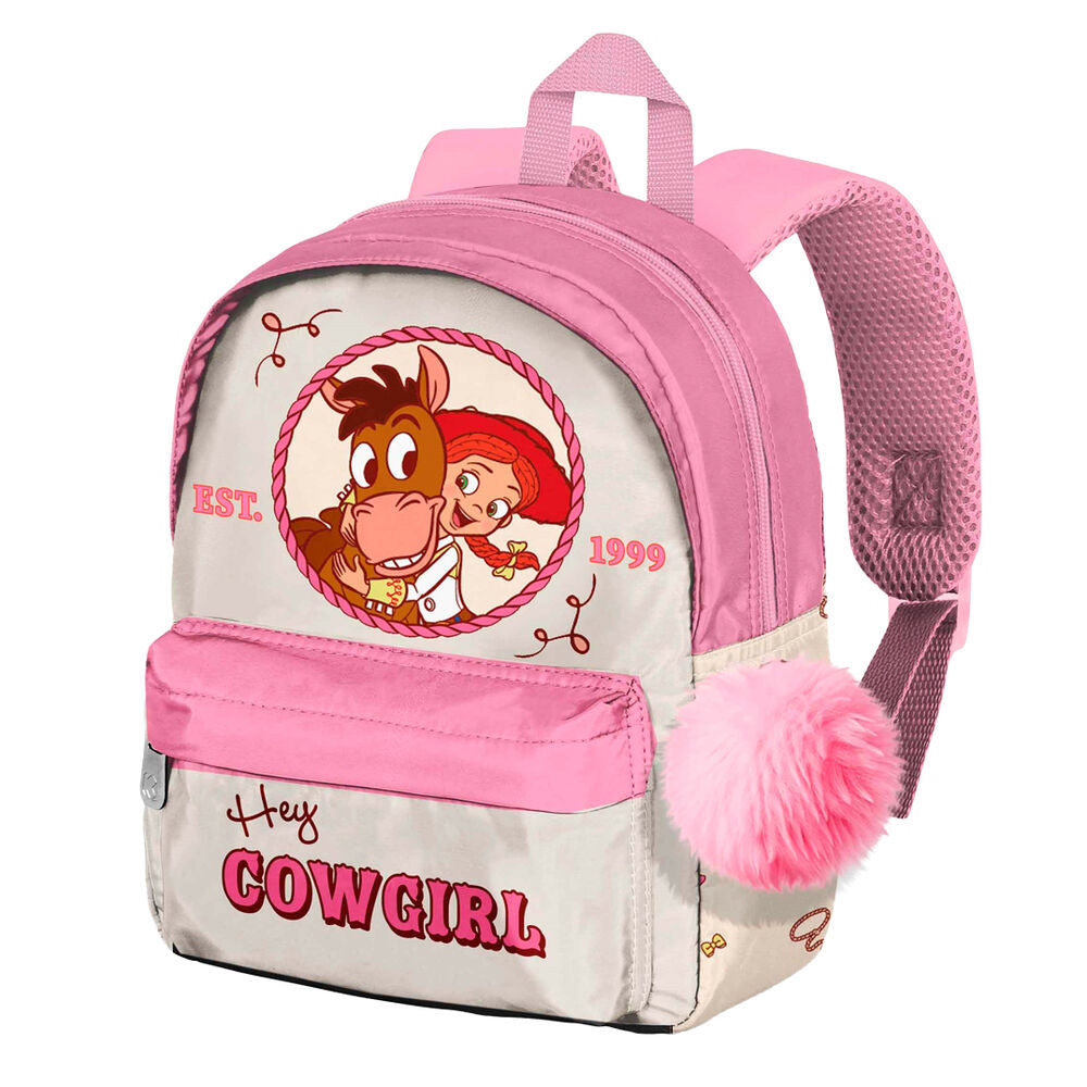 Mochila Creche Cow Girl Toy Story Disney Pixar 27cm