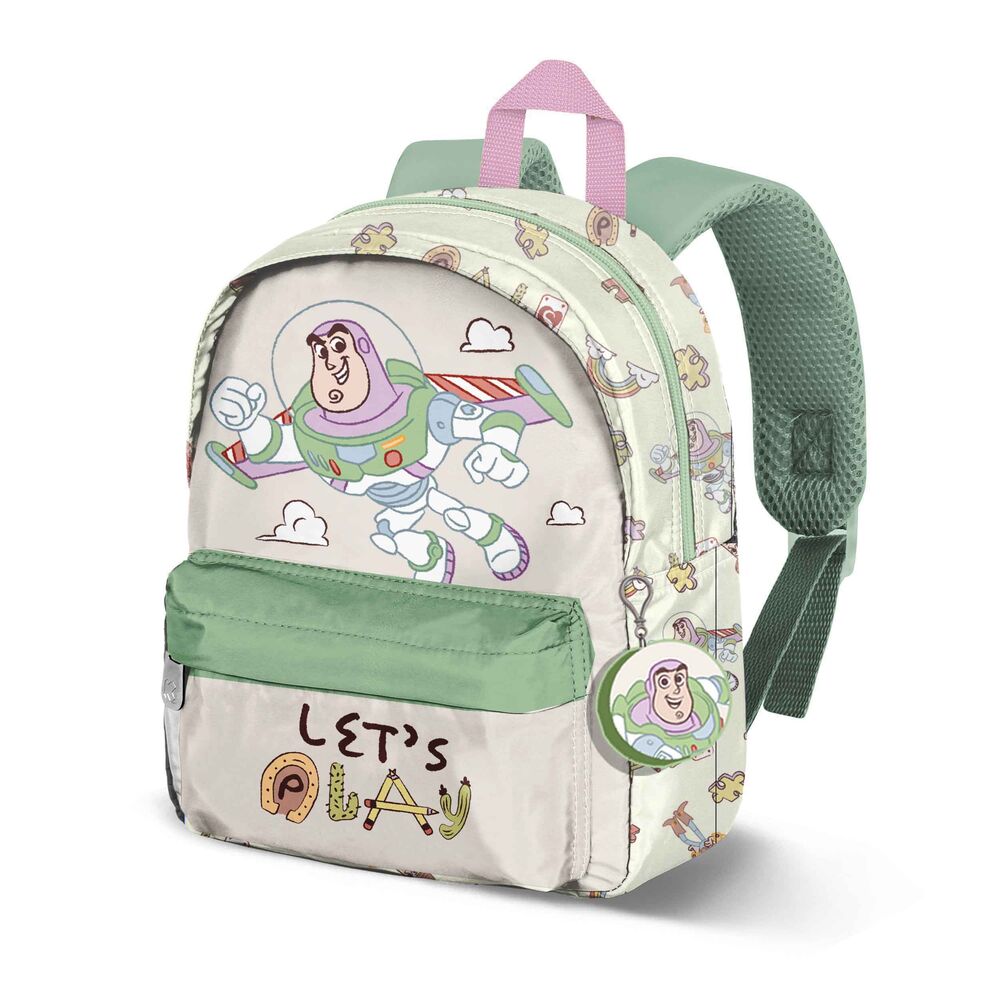 Mochila Creche Buzz Toy Story Disney Pixar 27cm