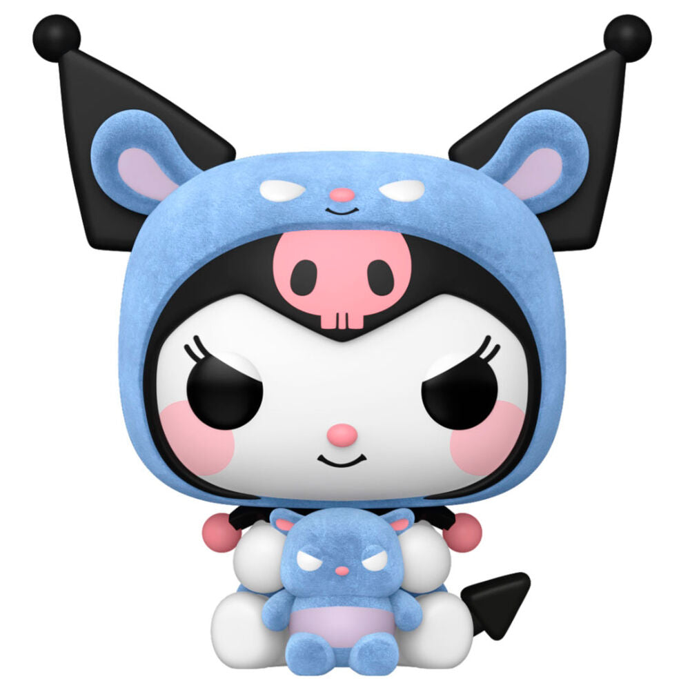 Funko POP Hello Kitty Kuromi As Baku Flocked