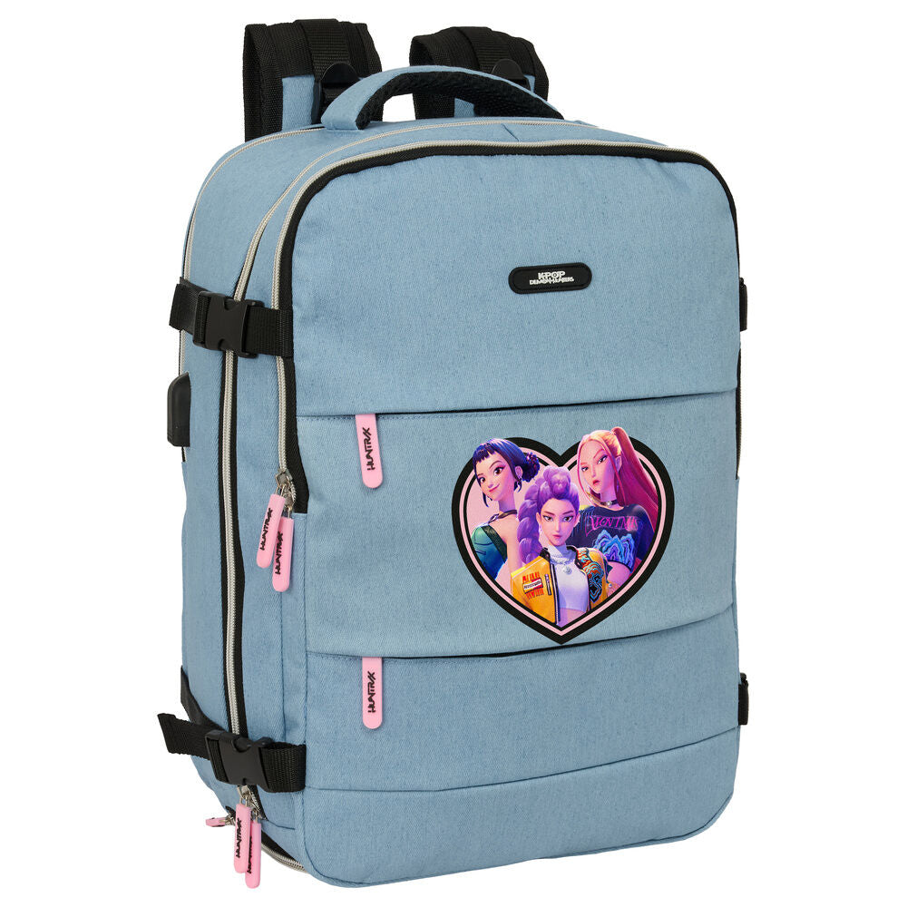 Mochila de Viagem Huntrix K-Pop Demon Hunters 44cm