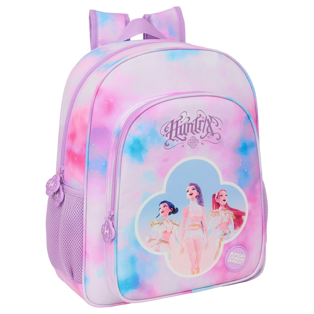 Mochila Escolar Artist K-Pop Demon Hunters 38cm Adaptável