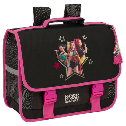 Mochila Escolar Energy K-Pop Demon Hunters 40cm