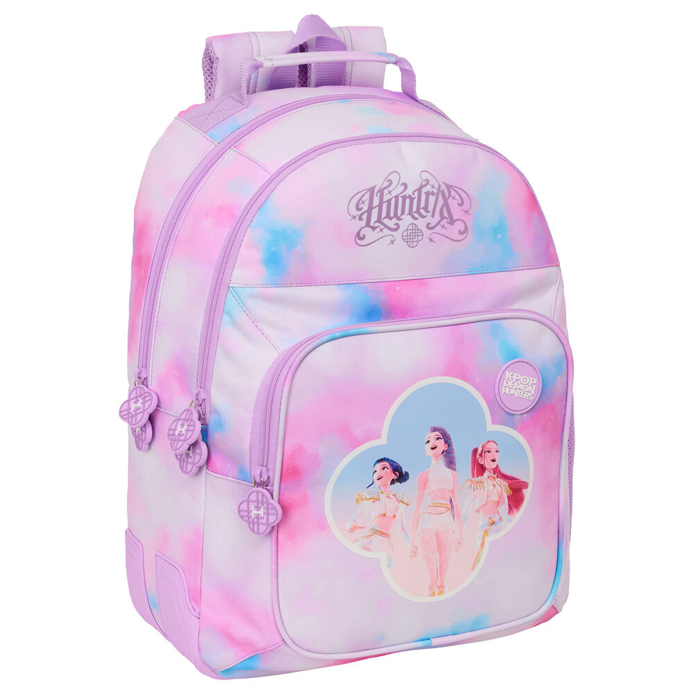 Mochila Escolar Artist K-Pop Demon Hunters 42cm Adaptável