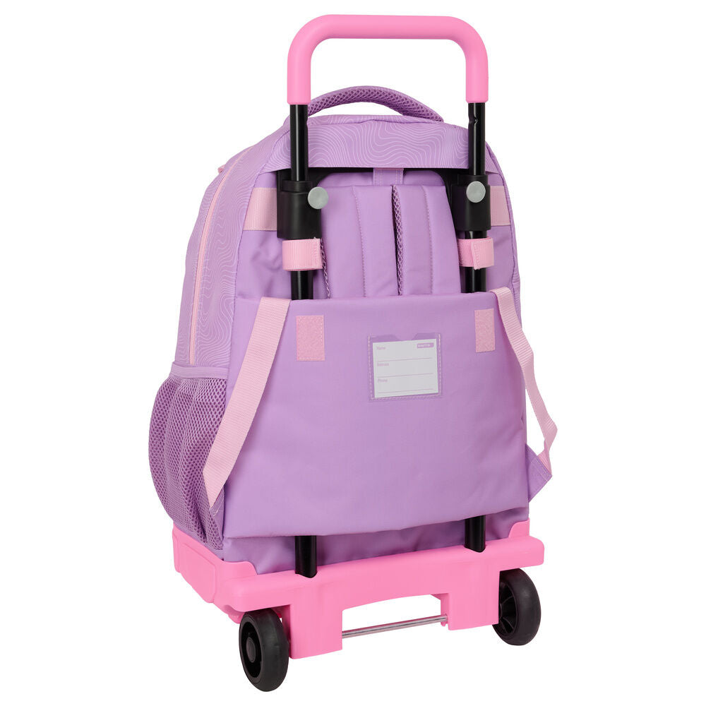 Mochila Escolar Trolley Compact K-Pop Demon Hunters 45cm