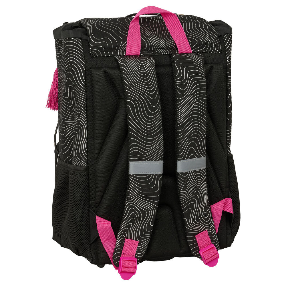 Mochila Escolar Energy K-Pop Demon Hunters 41cm