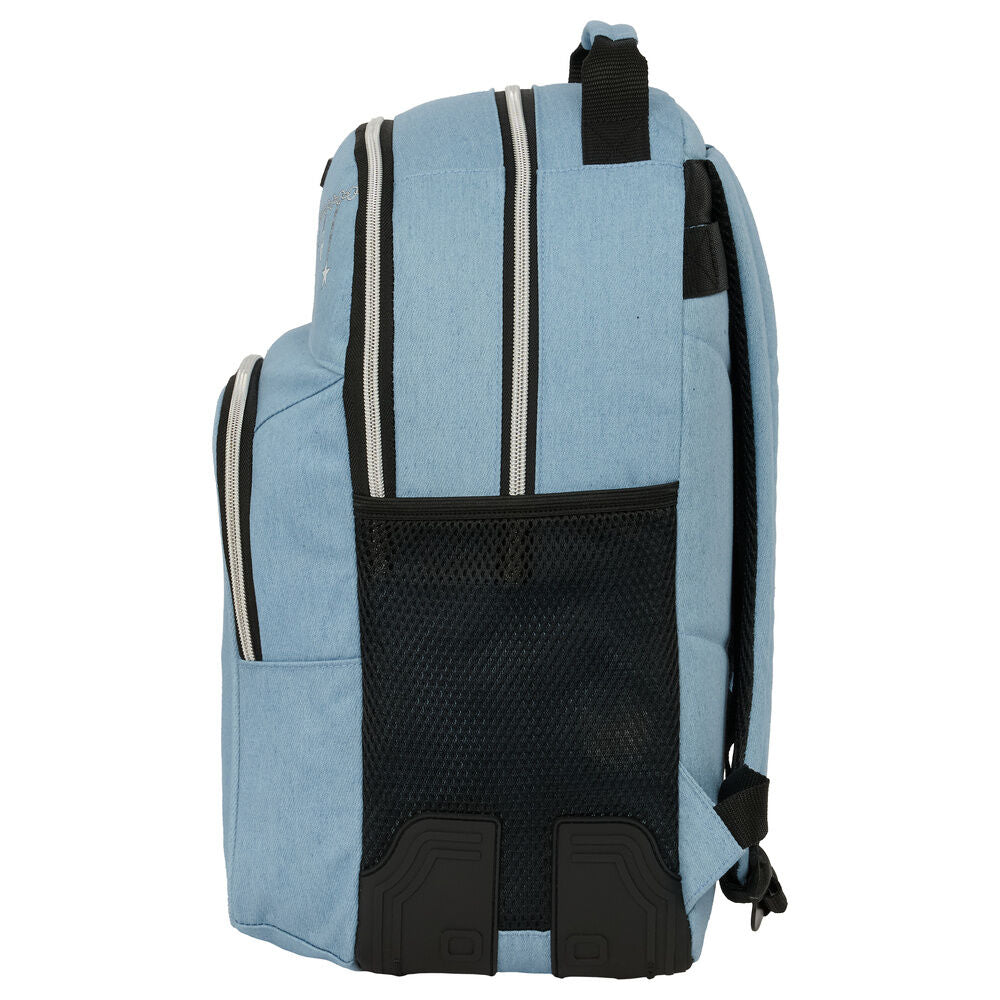 Mochila Escolar Huntrix K-Pop Demon Hunters 42cm Adaptável
