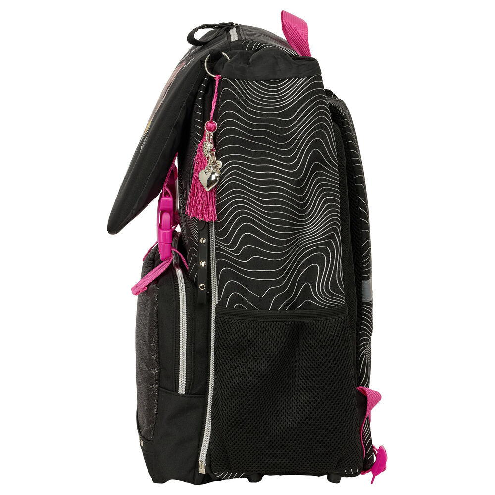 Mochila Escolar Energy K-Pop Demon Hunters 41cm