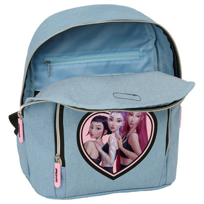 Mochila Pré-Escolar Huntrix K-Pop Demon Hunters 30cm