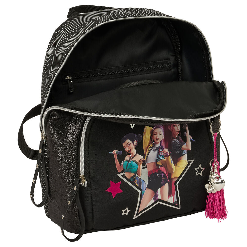 Mochila Pré-Escolar Energy K-Pop Demon Hunters 30cm