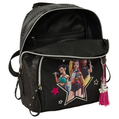 Mochila Pré-Escolar Energy K-Pop Demon Hunters 30cm