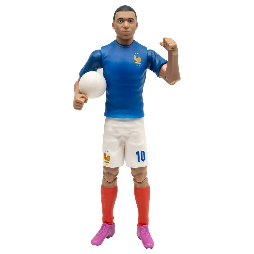 Figura Action Futebol Mbappe França 20cm