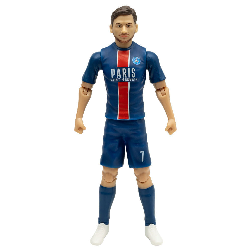 Figura Action Futebol Kvaratskhelia PSG 20cm