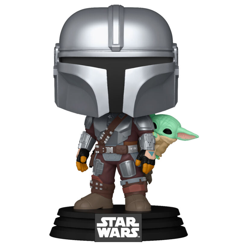 Funko POP Star Wars Mandalorian &amp; Grogu - The Mandalorian with Grogu