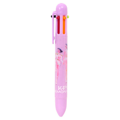 Diário com cadeado + Caneta Stationery K-Pop Demon Hunters