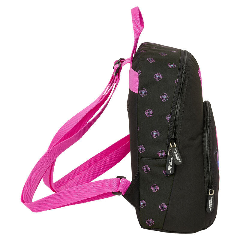 Mochila Pré-Escolar Preta K-Pop Demon Hunters 30cm