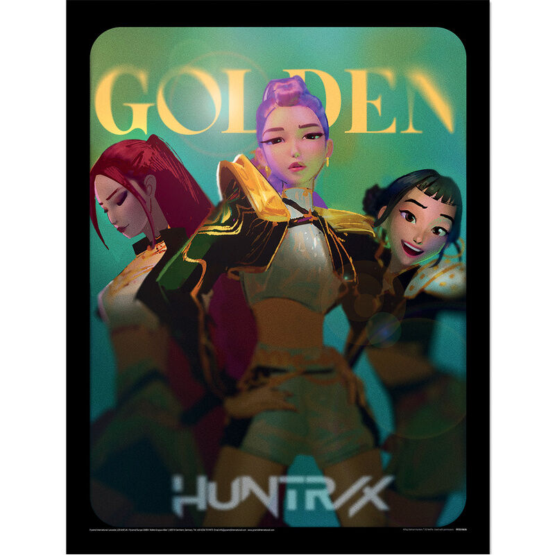 Quadro K-Pop Golden Demon Hunters