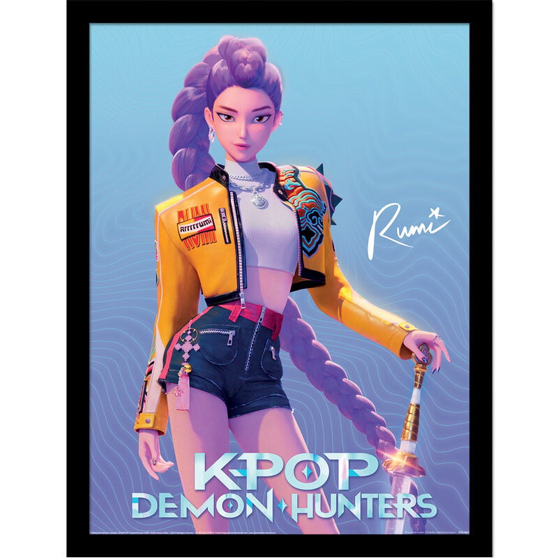 Quadro K-Pop Rumi Demon Hunters