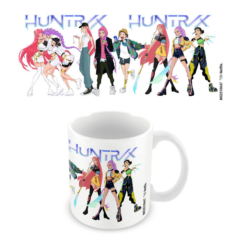 Caneca Cerâmica Guerreiras do K-Pop Demon Hunters 325ml