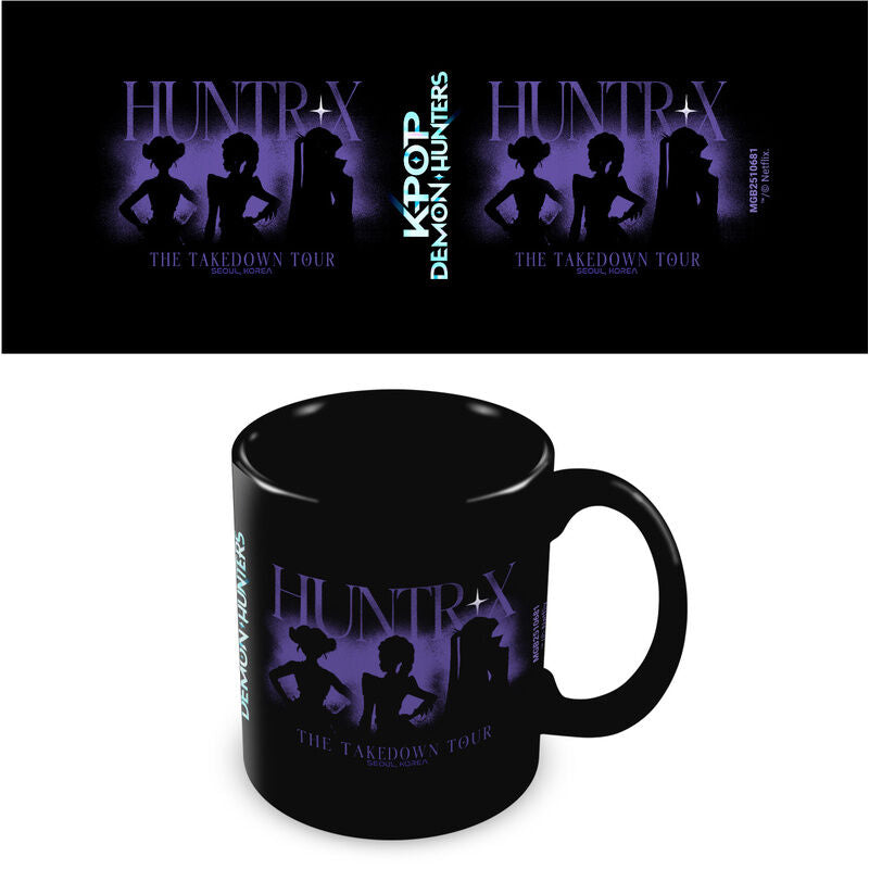 Caneca Huntrix Tour K-Pop Demon Hunters 325ml