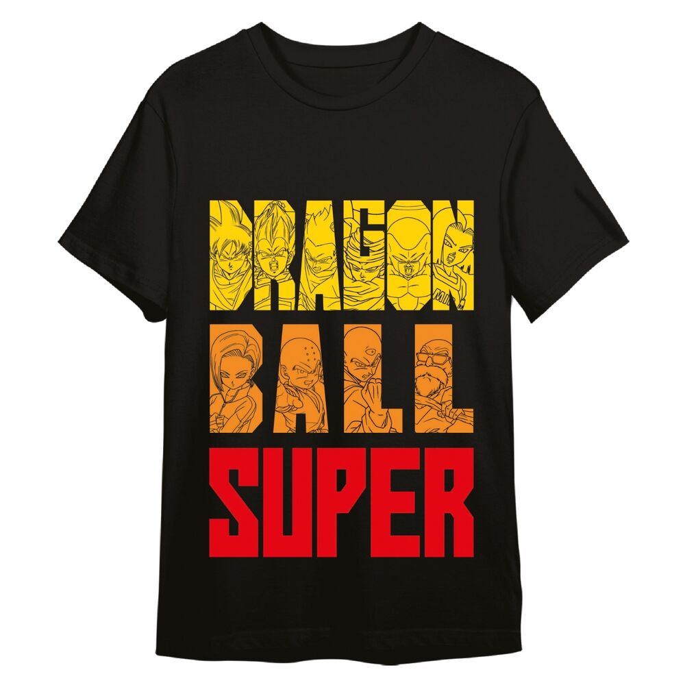 T-Shirt Adulto Tamanho M Letters Dragon Ball Z