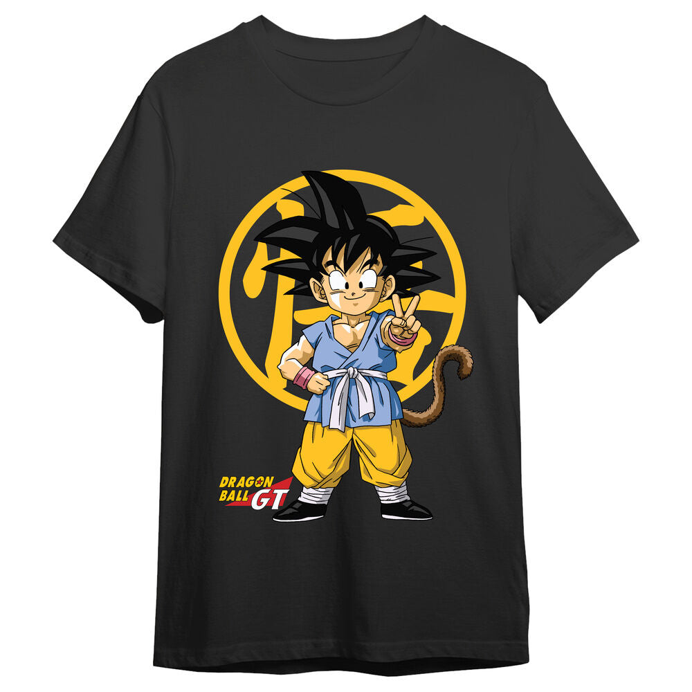 T-Shirt Adulto Tamanho XL Goku Dragon Ball GT