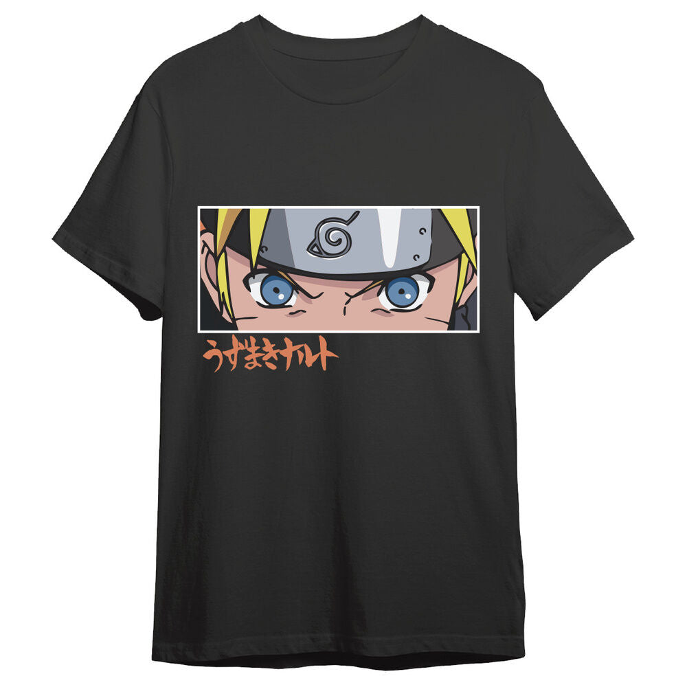 T-Shirt Adulto Tamanho M Naruto Eyes Naruto Shippuden