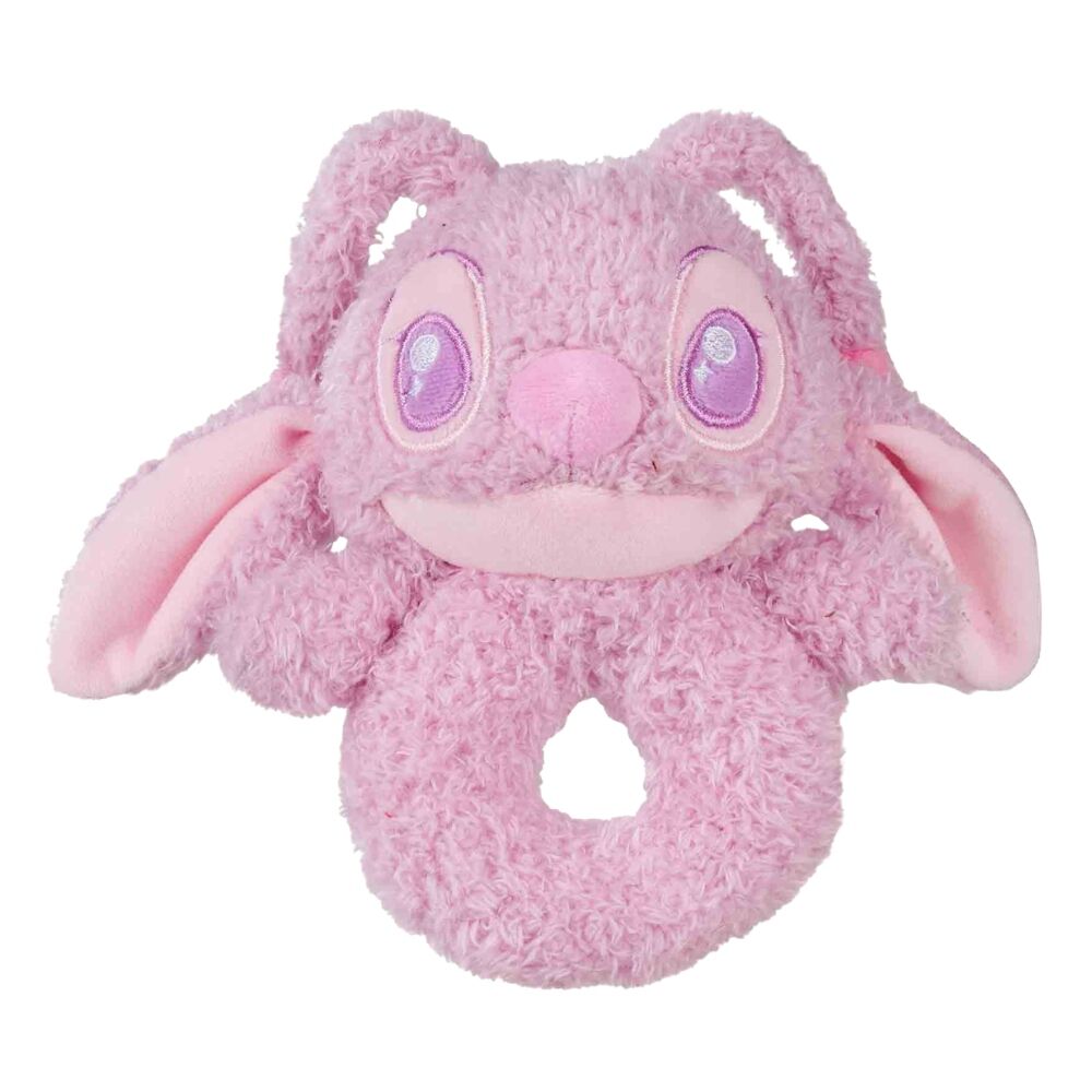 Peluche Rattle Angel Stitch Disney