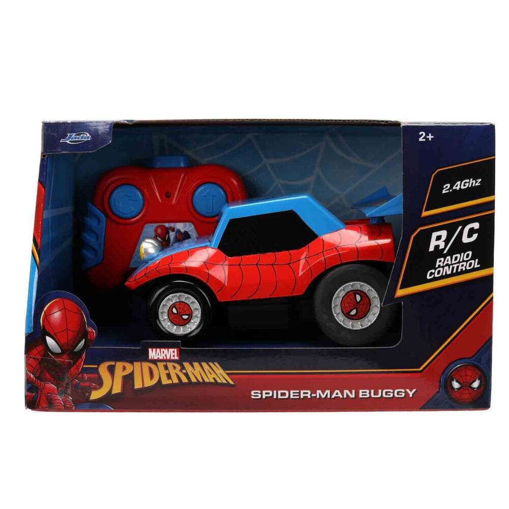 Carro Rádio Control Buggy Spiderman Marvel