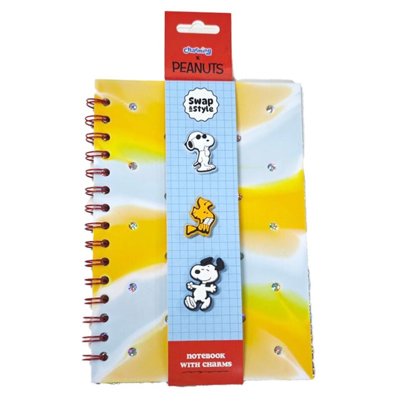 Caderno A5 Rayas Peanuts Snoopy &amp; Woodstock
