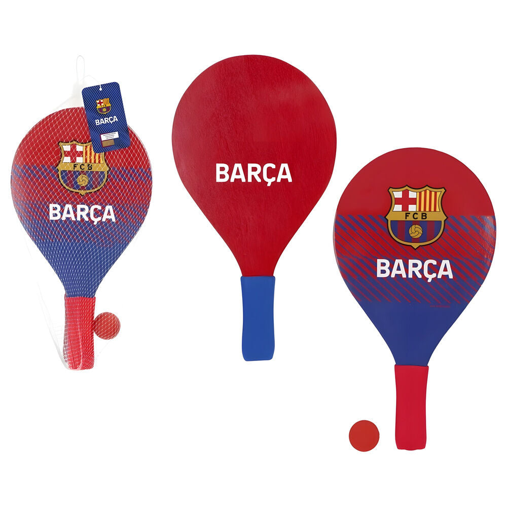Set Raquetes de Praia F.C. Barcelona