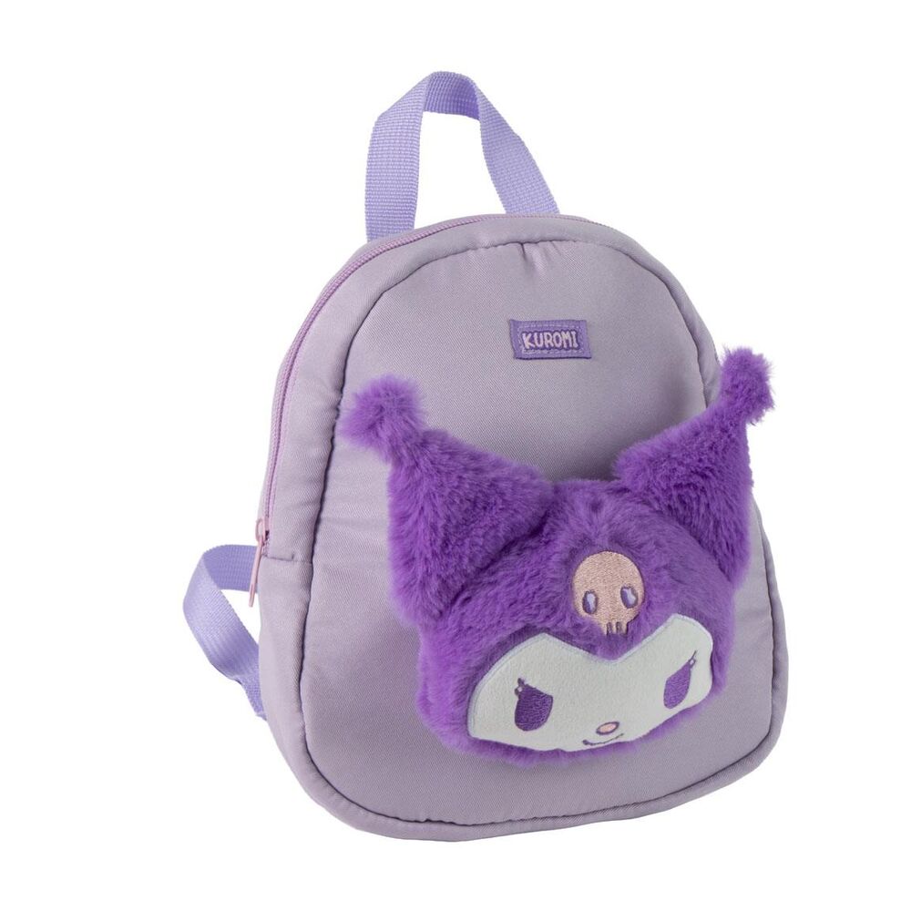 Mochila Creche Kuromi Hello Kitty 20cm