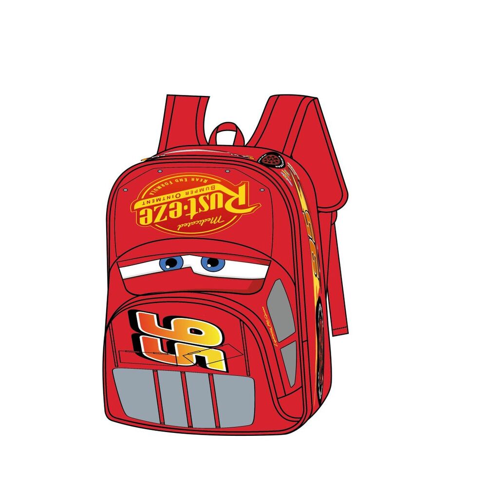 Mochila Pré-Escolar Cars Disney 30cm