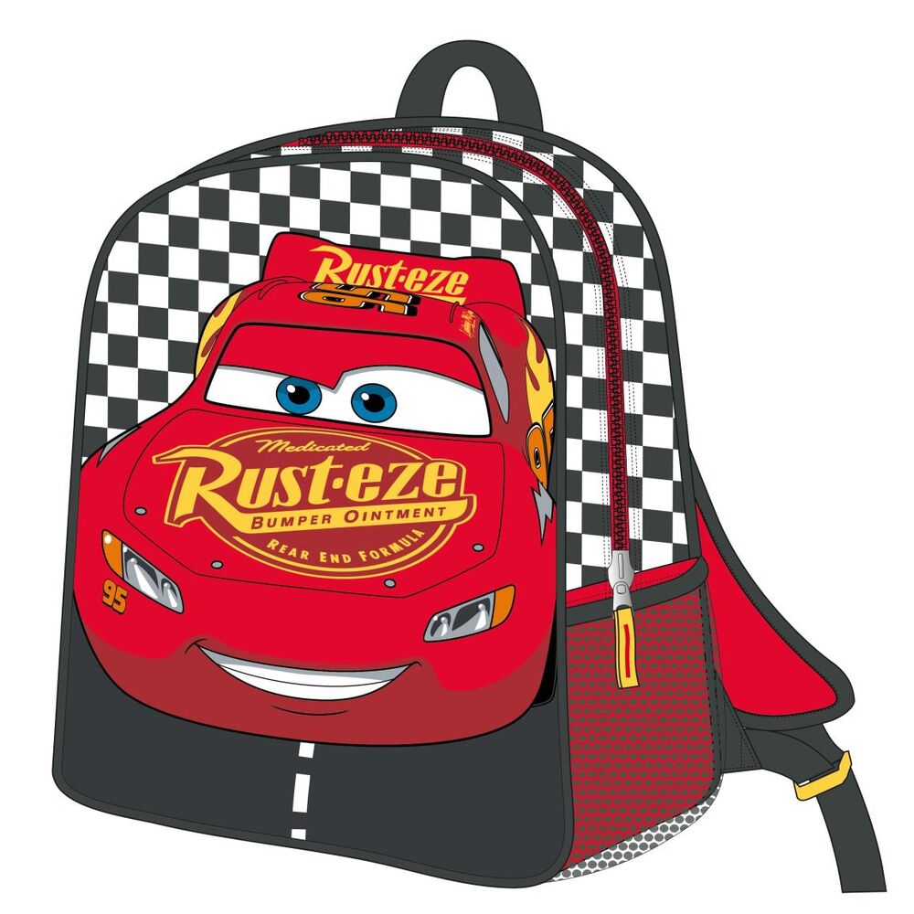 Mochila Pré-Escolar 3D Cars Disney 30cm