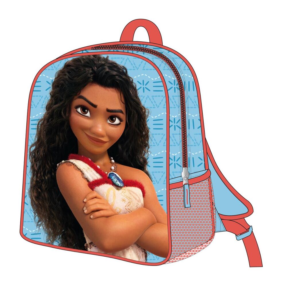 Mochila Pré-Escolar 3D Vaiana Moana Disney 30cm