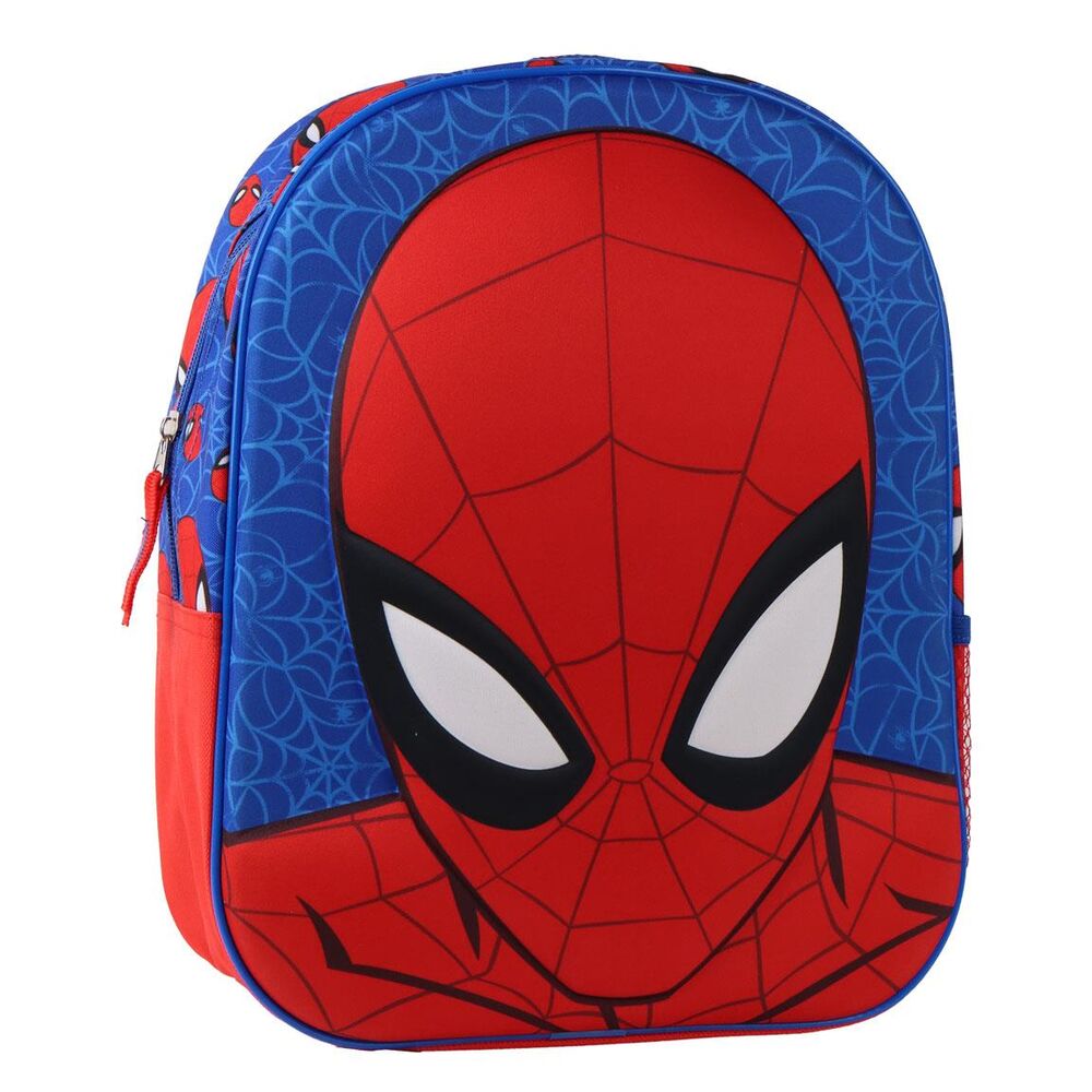 Mochila Pré-Escolar 3D Spiderman Marvel 30cm