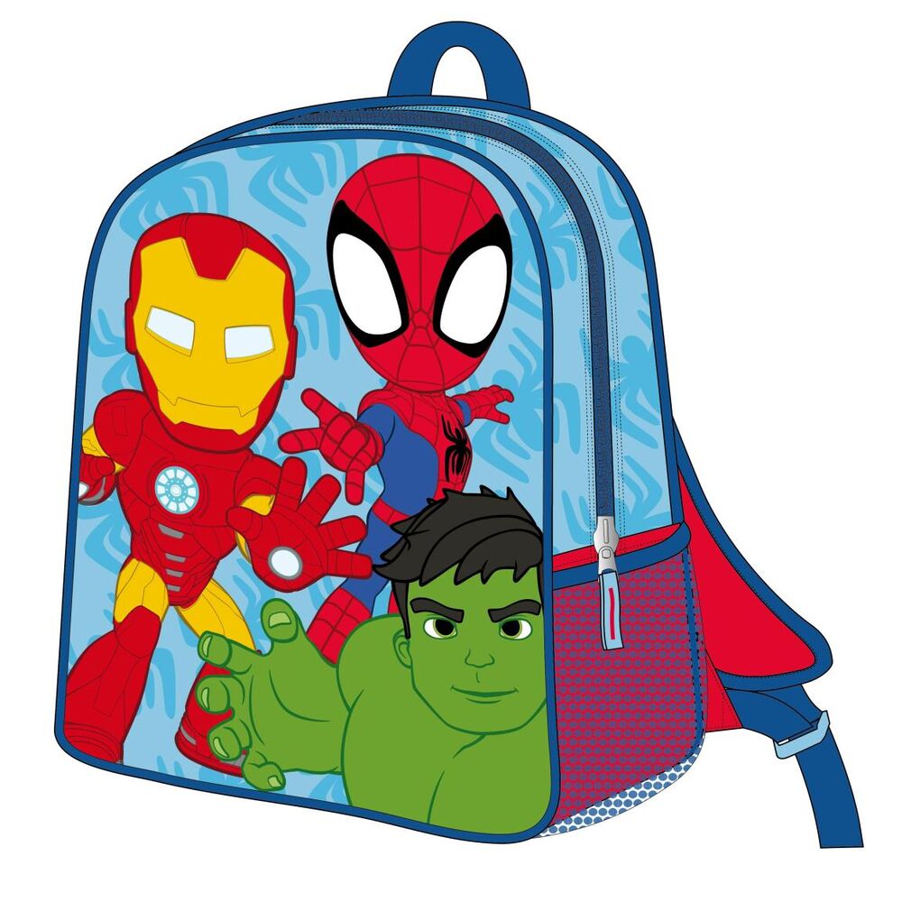 Mochila Pré-Escolar 3D Spidey Marvel 30cm
