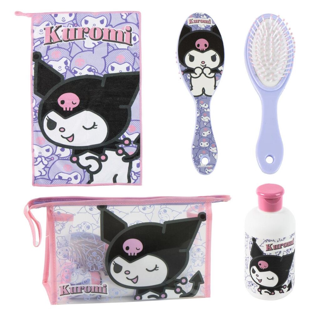 Kit de Viagem Kuromi Hello Kitty