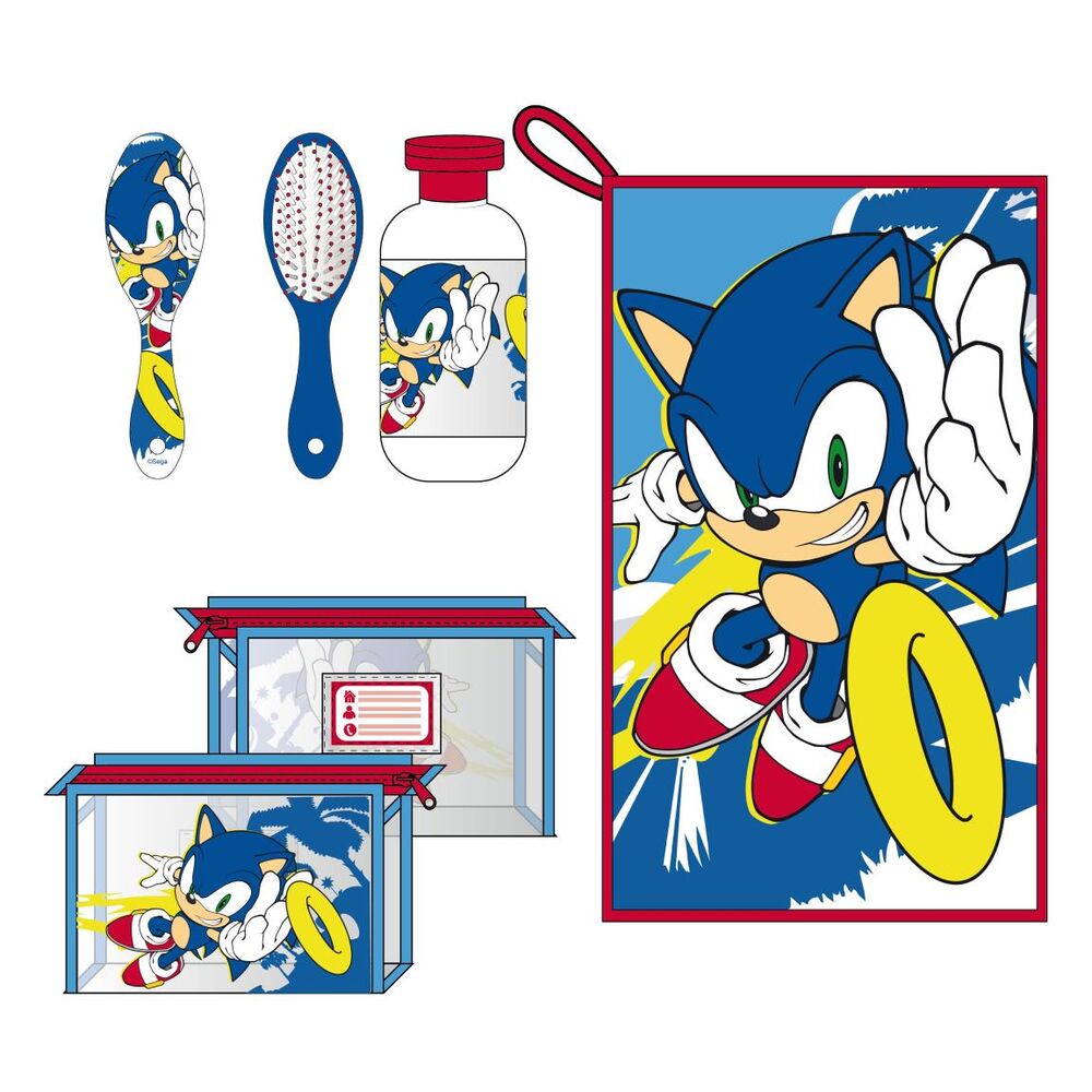 Kit de Viagem Sonic the Hedgehog