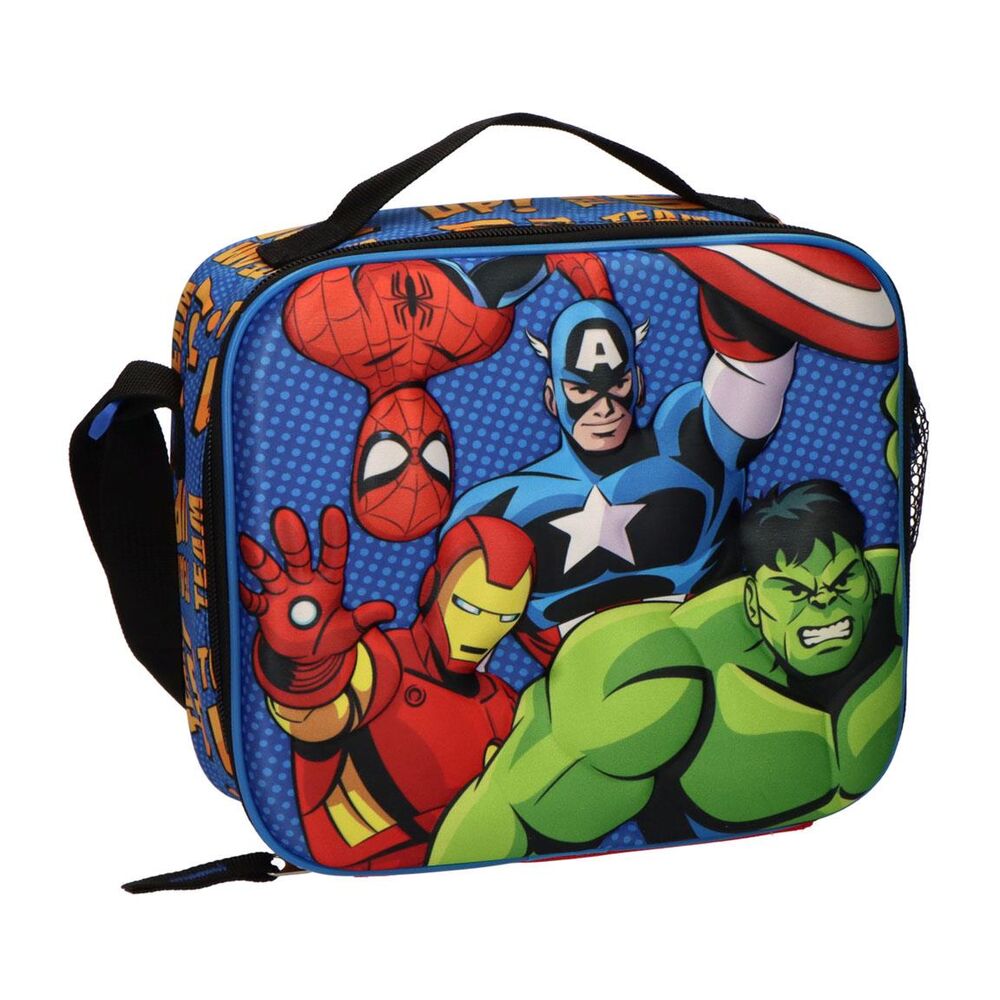 Lancheira Térmica 3D Avengers Marvel