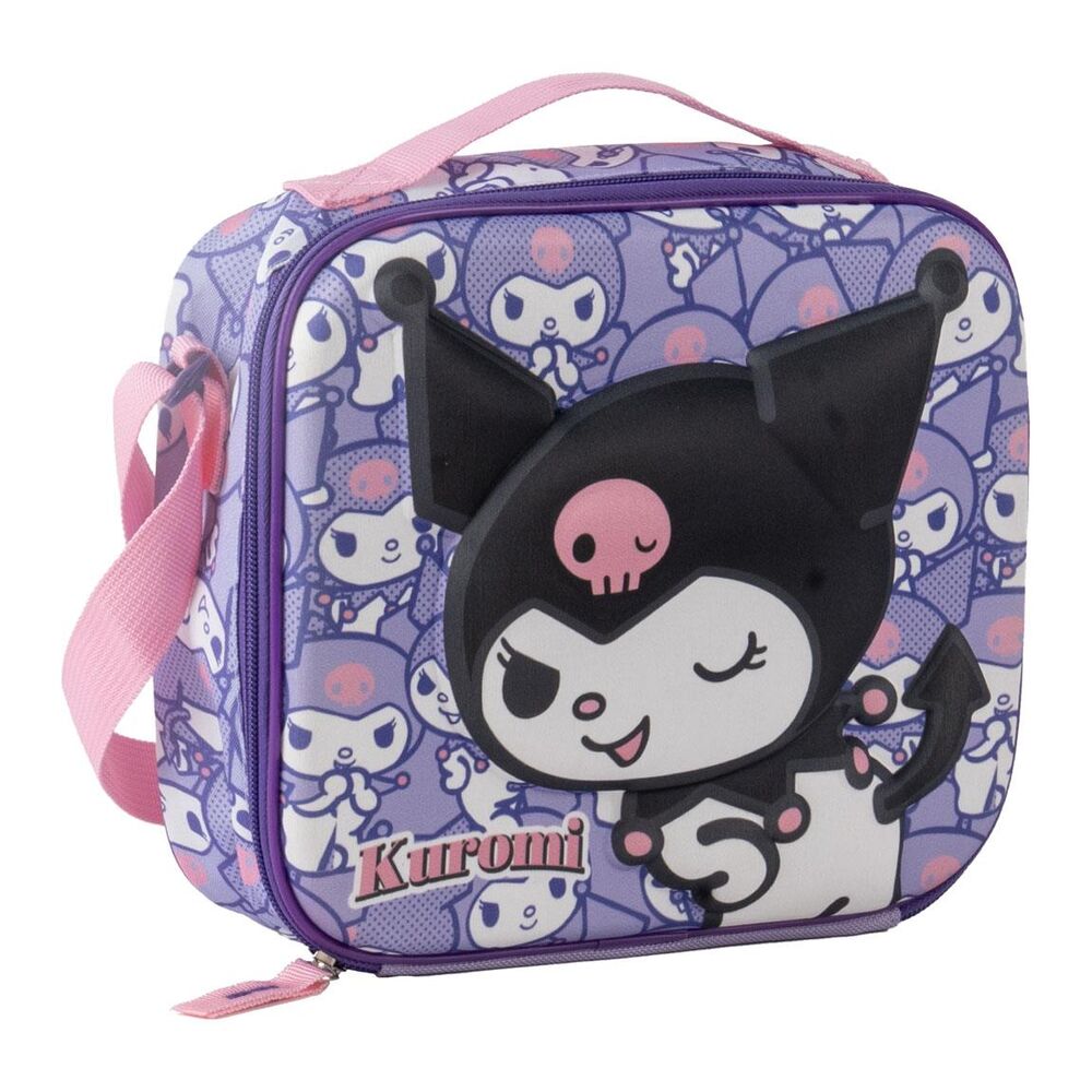 Lancheira Térmica 3D Kuromi Hello Kitty