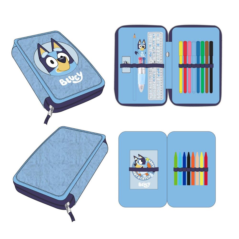 Estojo Duplo Bluey