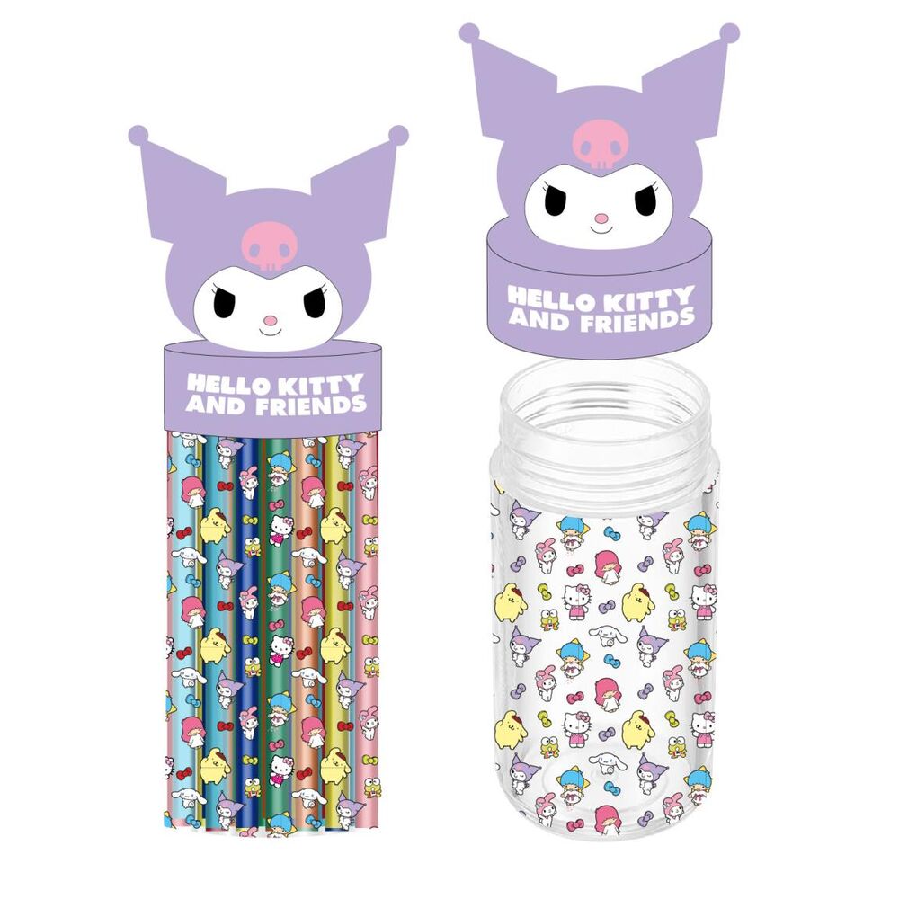 Estojo Bote Kuromi Hello Kitty