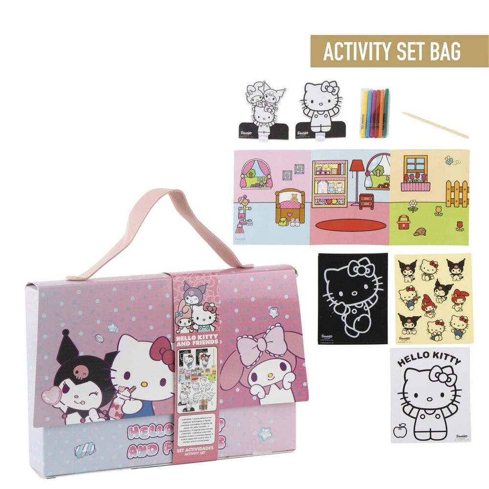 Set de Papelaria Hello Kitty and Friends