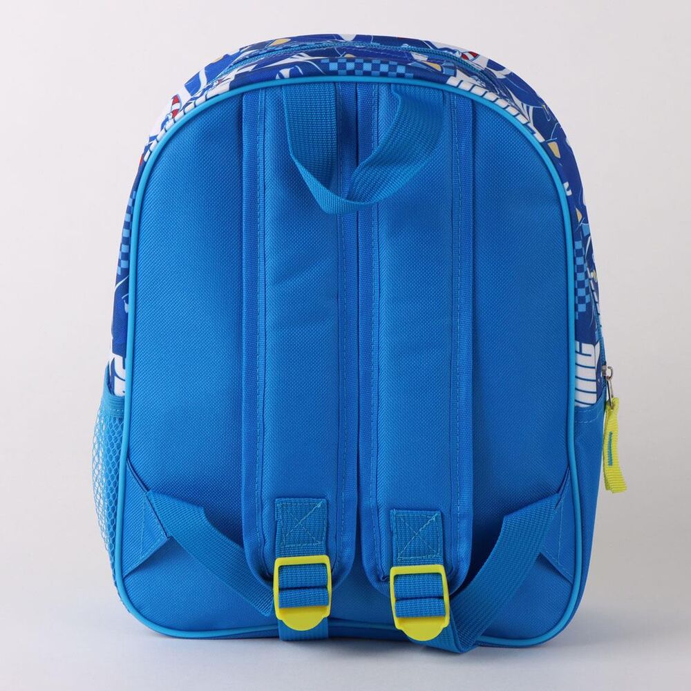 Mochila Pré-Escolar 3D Sonic the Hedgehog 30cm