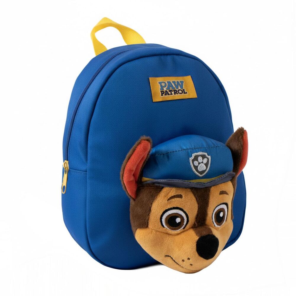 Mochila Creche Chase Patrulha Pata 20cm