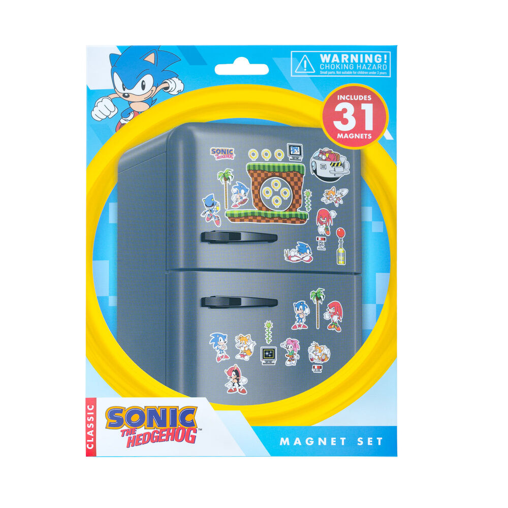 Pack Imanes Sonic the Hedgehog