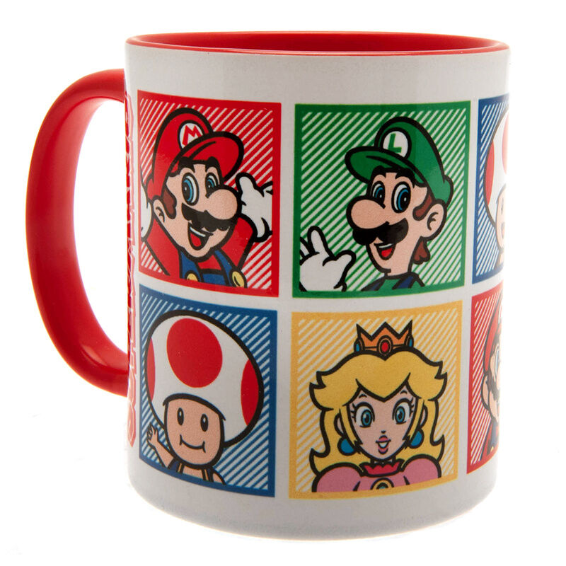 Caneca Personagens Super Mario 325ml