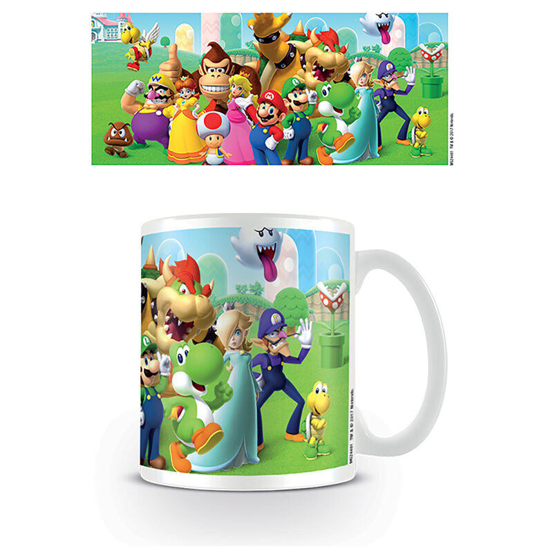 Caneca Mushroom Kingdom Super Mario 325ml